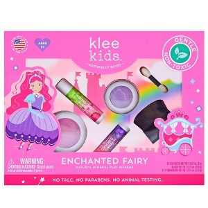 Klee Kids Natural Mineral Play Makeup 4-pc Kit | YUMMY MOISTURIZING LIP SHIMMER - Enchanted Fairy - 1 of 4