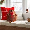 Christmas Fabric Bird Pillow Gingerbread - Wondershop™ - 2 of 4