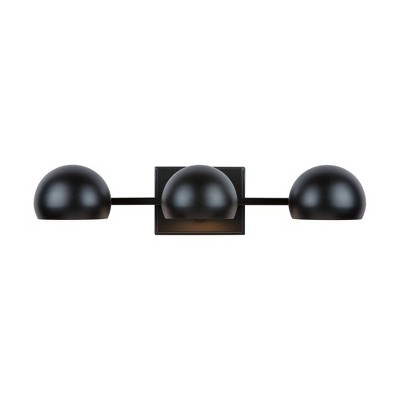 Capital Lighting Hadley 3 - Light Vanity in  Matte Black