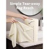 Microfiber Cleaning Cloth Roll, 75 Sheets of Reusable Tear-Away Towels, Ultra Absorbent Dish Rags for Car and Home - 3 of 4