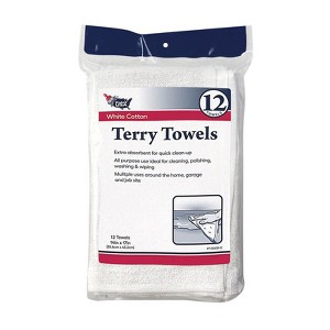 Paint USA Cotton Terry Terry Towels 14 in. W X 17 in. L 12 ct (Case of 18) - 1 of 1