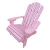 Whisen Adirondack Chair, Populus Hardwood, Sturdy & Comfortable, Easy Assembly for Patio/Garden - 4 of 4
