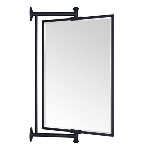 TEHOME Corrente Squared Cornered Rectangular Metal Framed Wall Mounted Bathroom Vanity Mirror - image 1 of 4