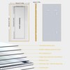 32/40/48/56/60in LED Mirror Bathroom Wall Mirrors w/ Lights Gold Frame Dimmable 3 Colors Anti-fog, Decor Wall Mirror - 2 of 4