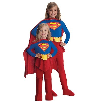 Warner Bros. Justice League Supergirl Girls Cosplay Costume Dress Leggings  Cape And Headband 4 Piece Set Toddler : Target