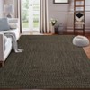 Modern Washable Area Rug, Soft Non-Slip Carpet for Living Room & Bedroom, Large Farmhouse Throw Rug, Non-Shedding, Stain Resistant (Multi) - 2 of 4