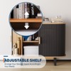 40 Inch Buffet Cabinet, Modern Sideboard with Sliding Door & Adjustable Shelf, Stylish & Functional Storage for Kitchen, Living Room and Entryway - 3 of 4