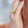 Ross-Simons Jade Butterfly Ring in 14kt Yellow Gold - 4 of 4