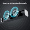 MOVSSOU Bluetooth Soundbar 80W Wireless TV Soundbar 32inch Split 2 in 1 Detachable Sound Bar for Smart TV Silver - 4 of 4