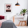 Stupell Industries Stanta Monica Palms Pink Framed Print Under Glass Art - 3 of 4