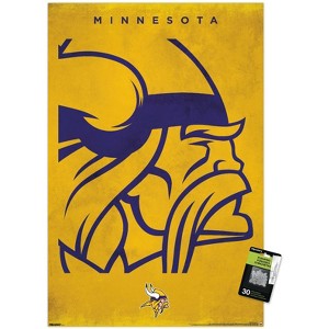 Trends International NFL Minnesota Vikings - Logo 25 Unframed Wall Poster Prints - 1 of 4