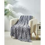 Noble House Super Comfy and Extra Cozy Microplush Gracey Throw Blanket (50" x 60") - Gracey