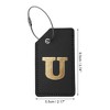 Unique Bargains Luggage Tag Black 1 Pc - 2 of 4