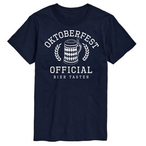 Men's - Instant Message - Oktoberfest Official Bier Taster Short Sleeve Graphic T-Shirt - 1 of 4