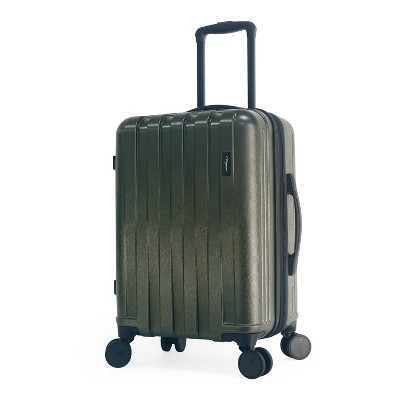 Olympia USA Carry-On Sidewinder 22" Hardside Spinner Suitcase with Hidden Compartment