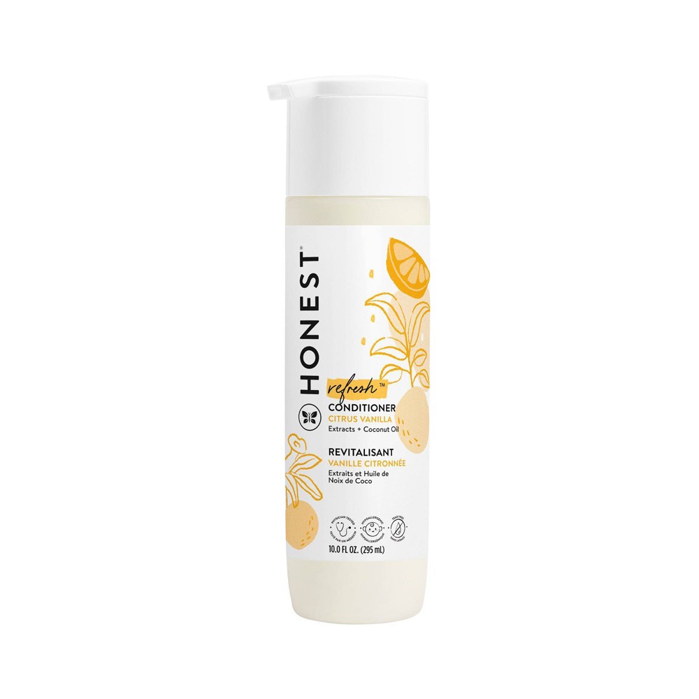 Photos - Hair Product The Honest Company Refresh Conditioner - Citrus Vanilla - 10 fl oz