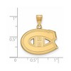 Black Bow Jewelry 14k Yellow Gold Montreal Canadiens NHL Medium Pendant - 2 of 3