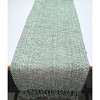 Lintex Linens 13"x72" Knotted & Natural Table Runner Tone on Tone 100% Cotton - 3 of 3