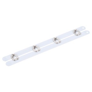 Unique Bargains Metal Undergarment Sewing Accessories Dress Corset Boning White - 1 of 4