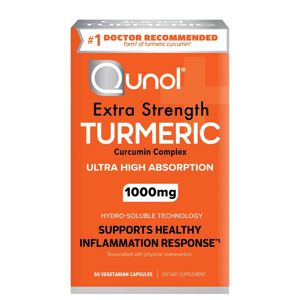 Photos - Vitamins & Minerals Qunol Extra Strength Turmeric 1000mg Capsules - 60ct