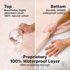 2-Pack Protect+ Waterproof Crib Mattress Protector Covers, Mavy Quilted Cotton Baby Mattress Topper, Toddler Crib Sheets - 4 of 4