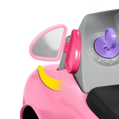 Pink Interactive Ride-On Car with Sensory Activities