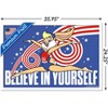 Trends International Looney Tunes x Team USA - Believe In Yourself Framed Wall Poster Prints - 3 of 4