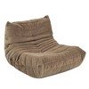 CENGHU Bean Bag Chair with Memory Foam Filling Big Bean Bag for Adults Lazy Sofa Leaf Lounge Sofa for Home, Apartment, Living room - 2 of 4