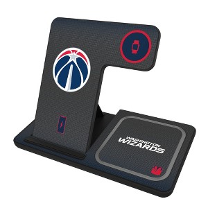 Keyscaper Washington Wizards Linen 15-Watt 3 in 1 Charging Station - 1 of 4