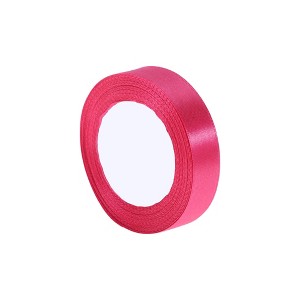 Unique Bargains Ribbons for Crafts Durable Silk-Satin Blend for Bows & DIY Decor Polyester 866.14"x0.79" 1Pcs - 1 of 4