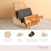 Twine Cheese Board Display, Space Saving Multi-Level Tiered Wooden Pine Rack for Cutting Boards, and Serving Platters, Showcase Charcuterie, Set of 1 - 2 of 4