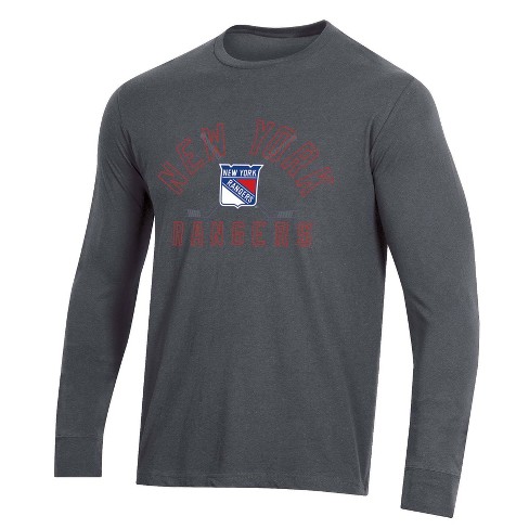 Men's Relaxed New York Rangers Graphic Hockey Jersey Hoodie, Men's  Clearance