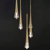 ET2 Lighting Pierce 5 - Light Pendant in  Gold - 4 of 4