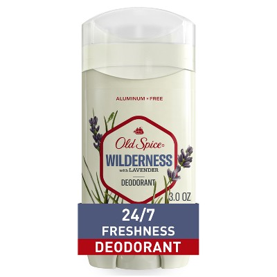 Old Spice Men's Deodorant Aluminum-Free Wilderness with Lavender - 3oz