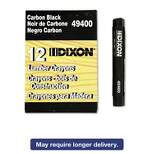 Dixon Lumber Crayons 4 1/2 x 1/2 Carbon Black Dozen 49400