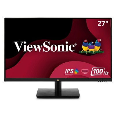 ViewSonic VA2709M 27 Inch 1080p IPS Monitor with Frameless Design, 100Hz, Dual Speakers, HDMI, and VGA Inputs for Home and Office