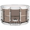 Ludwig Universal Series Black Brass Snare Drum With Chrome Hardware - 2 of 4