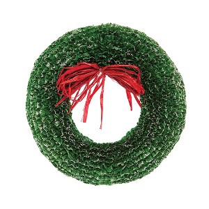 Gallerie II Ruffle Wreath Christmas Xmas Ornament - 1 of 2