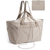 73L Large Beach Bag, Reusable Shopping Bags, Foldable Tote for Moving Holiday Travel College Packing, - 2 of 4