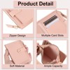 Unique Bargains Zipper Design PU Leather Small Credit Card Holder - 3 of 4