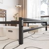 CAVINAS Queen Size Platform Bed Frame with Wooden Headboard, Under Bed Storage, Platform Bed, Non-Slip, Noise Free - 2 of 4