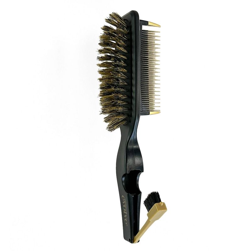 Evolve Products Triple Pro Styler Hair Brush - Black, 3 of 6