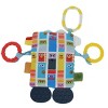 Sesame Street Cookie Monster Tug & Tag 10" Inch Plush Sensory Soft Activity Teether Toy - 2 of 4