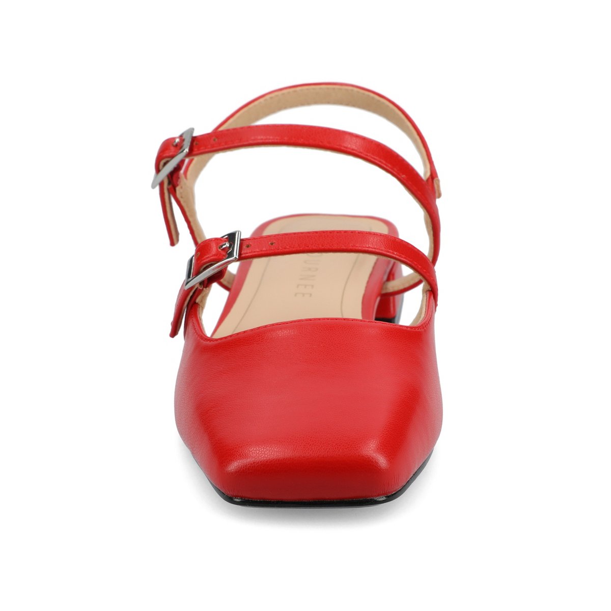 Обувь Journee Collection Journee Women's Gretchenn Flats, Red 8 — фото 6