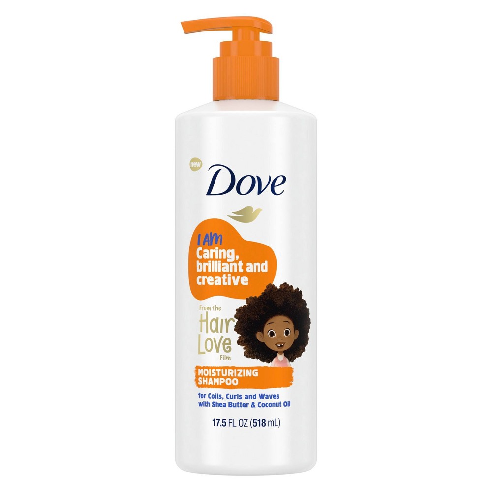 Photos - Hair Product Dove Beauty Kids' Moisturizing Pump Shampoo for Coils, Curls & Waves - 17.5 fl oz