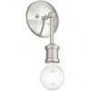 Livex Lighting Lansdale 1 - Light Vanity in  Brushed Nickel - 3 of 4