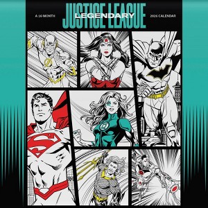 Trends International 2026 The Justice League Classic 12"x12" Wall Calendar - 1 of 4