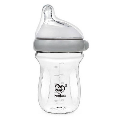Haakaa 5 oz. Clear Silicone Baby Drinking Cup