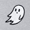 Dalix Ghost Embroidery Relaxed Hoodie Soft Fleece Sweatshirt Drawcord Fit Lounge Mens - 2 of 4