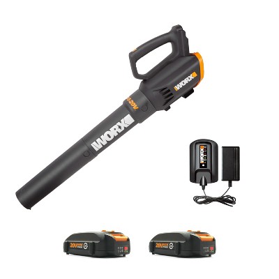 Worx WG547.1 360cfm - 20V TURBINE Blower, 2-Speed (2.0ah x 2)